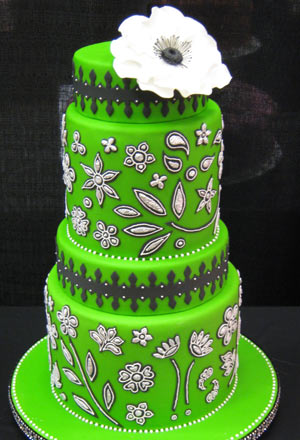 green-cake