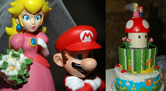 supermario-wedding cake